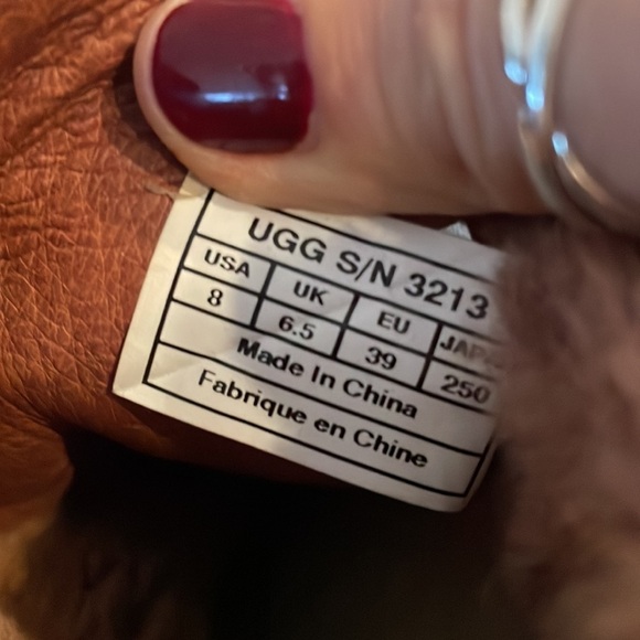 Ugg Sophia Rust Suede Boots - Picture 7 of 10